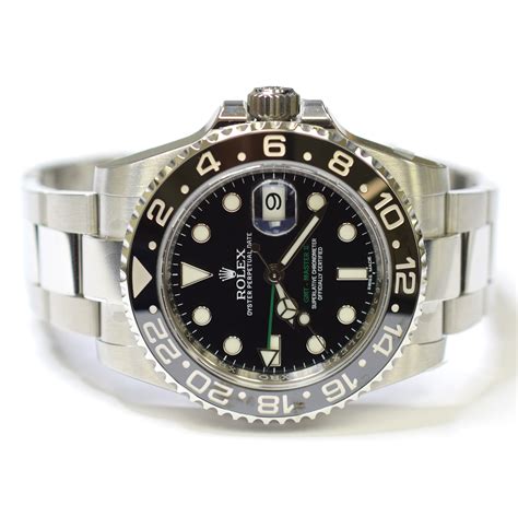 mens gts stainless steel rolex watch|rolex gmt master ii price.